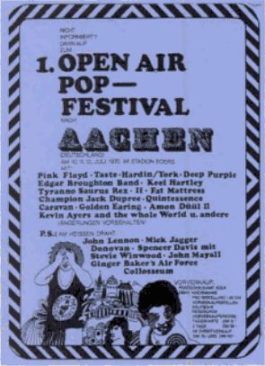 1970-07-10 Golden Earring show poster Op