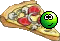 smiley emoticons pizza