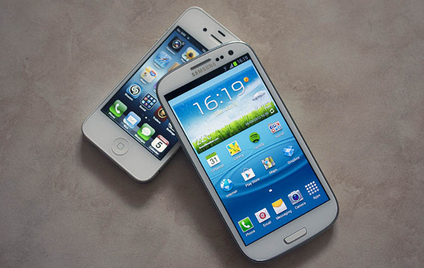 galaxy s3 vs iphone 4s