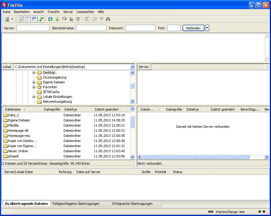 ff6d63 homepage filezilla