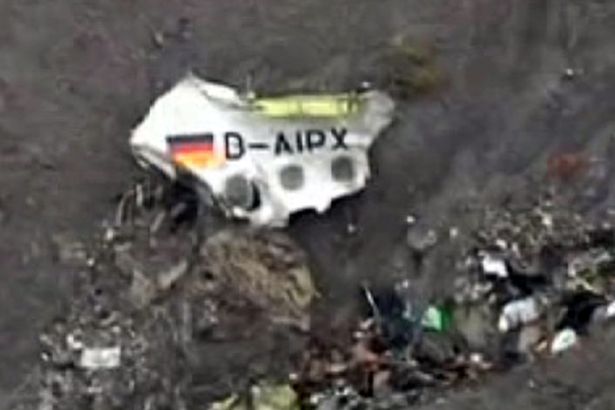 PAY Wreckage site of A320 Germanwings pl