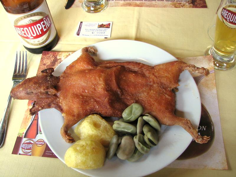 Cuy-chactado-Gebratenes-Meerschwein