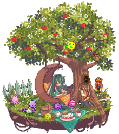 pixel vignette  nap t7ex20