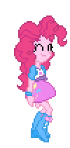 equestria girls   pinkie pie bouncing by