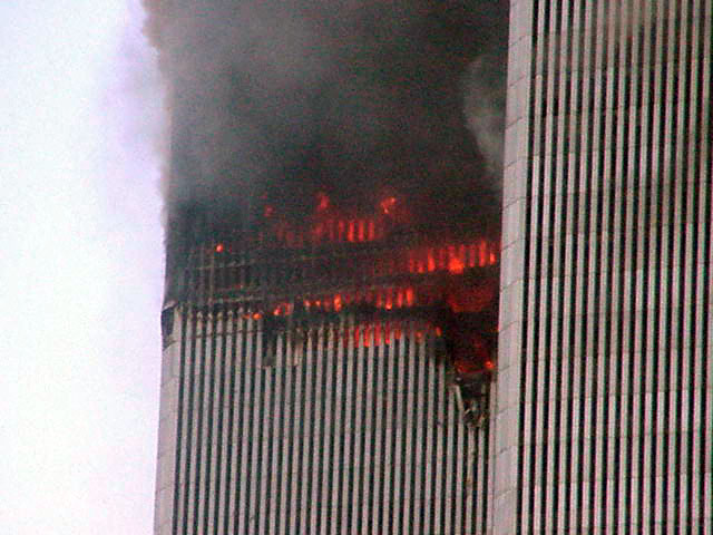 WTC on fire9