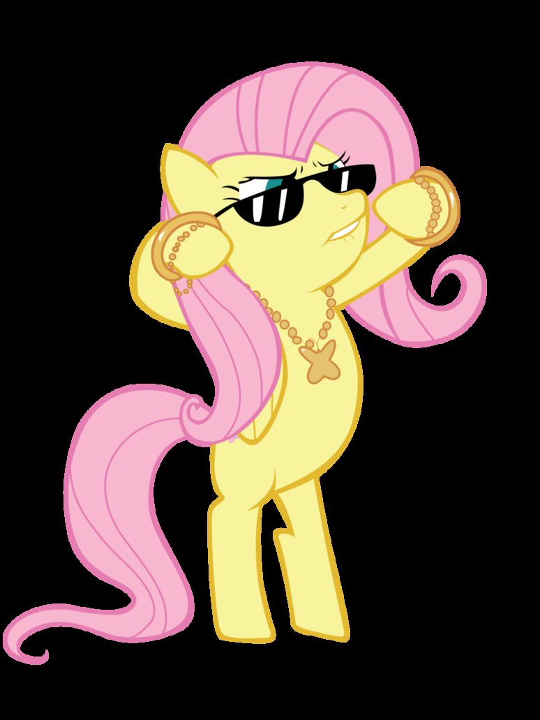 gangsta fluttershy by lcpsycho-d4ccgdj