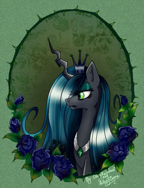 mlp  queen chrysalis by helenflame-d6ecg