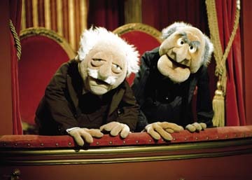 tcd8a49 waldorf and statler muppets