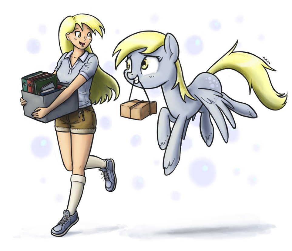 perfectly normal derpy by king kakapo-d8