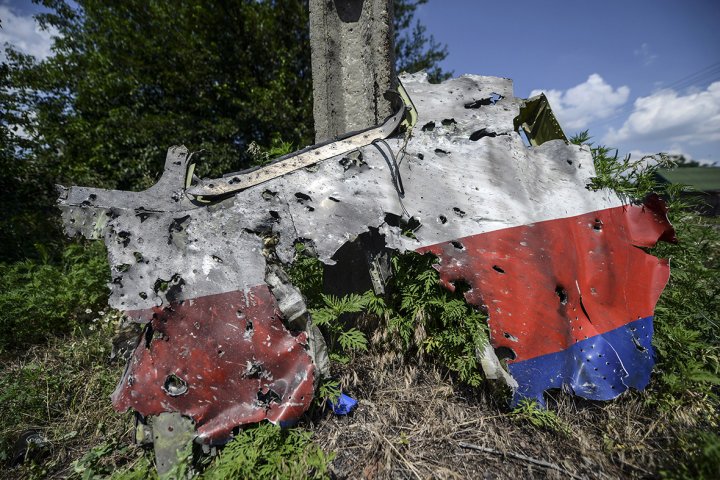 mh17 wreckage