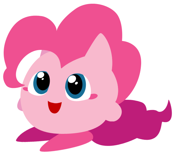 pinkie pie kirby by girlkirby-d4ywwad