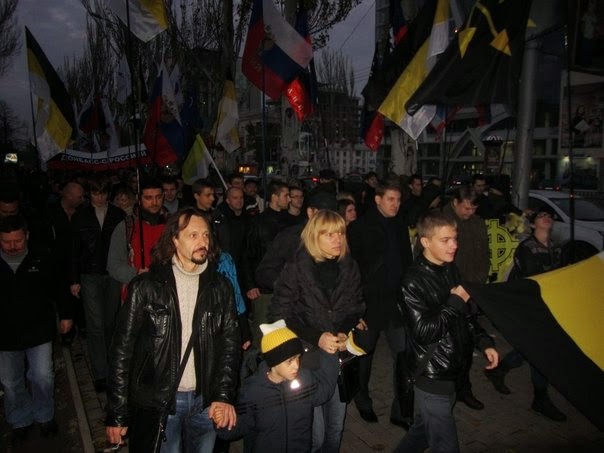 Russian march Donetsk 2013-03