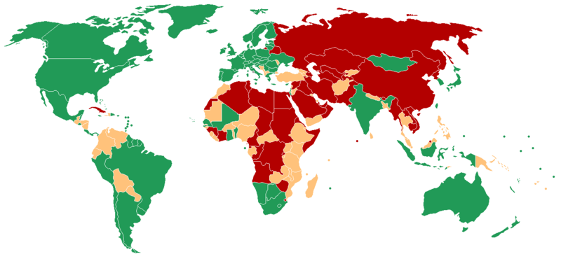 800px-Freedom House world map 2008