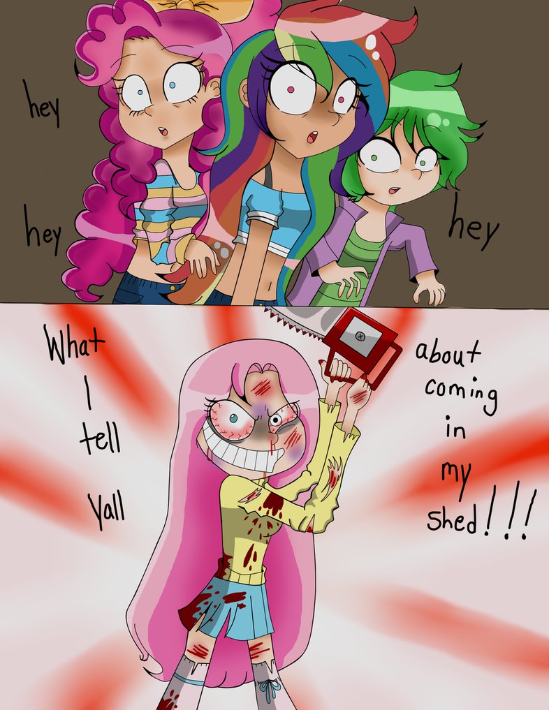 equestria girls shed by rainicornmagic-d