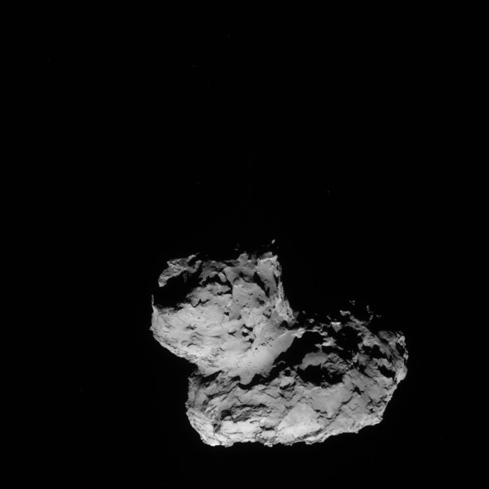 Comet on 11 August 2014 - NavCam node fu