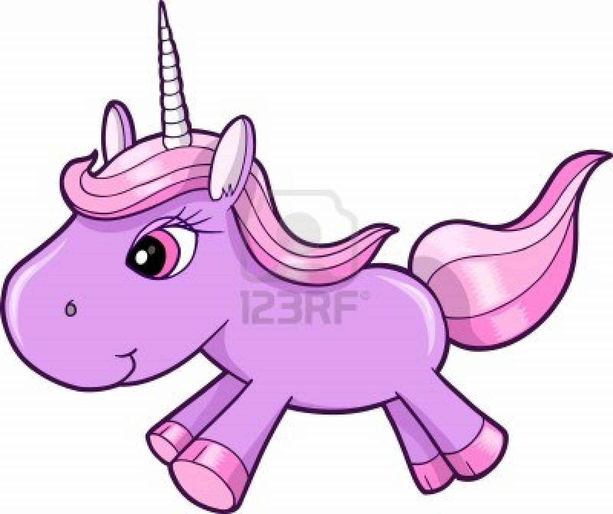 purple unicorn clipart - photo #2