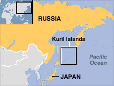 News - Russia Japan Kuril Island map sma