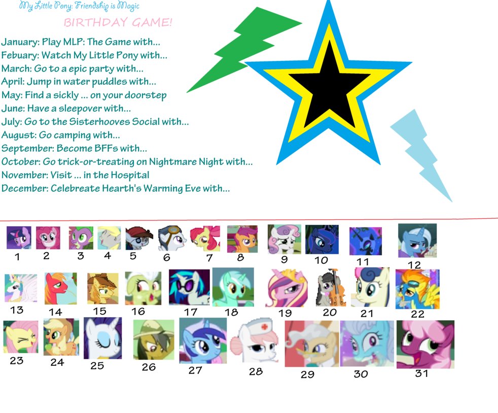 mlp birthday game by pikachu1089-d69cocd