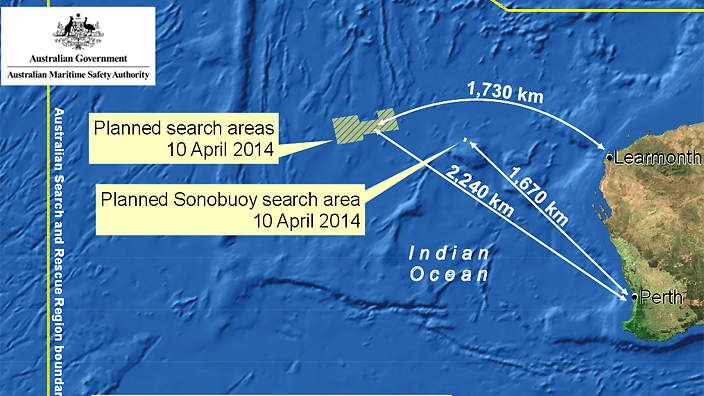mh370 search amsa