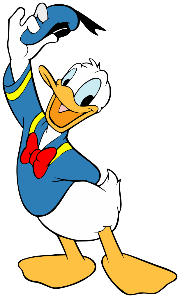 618px-Donald Duck.svg
