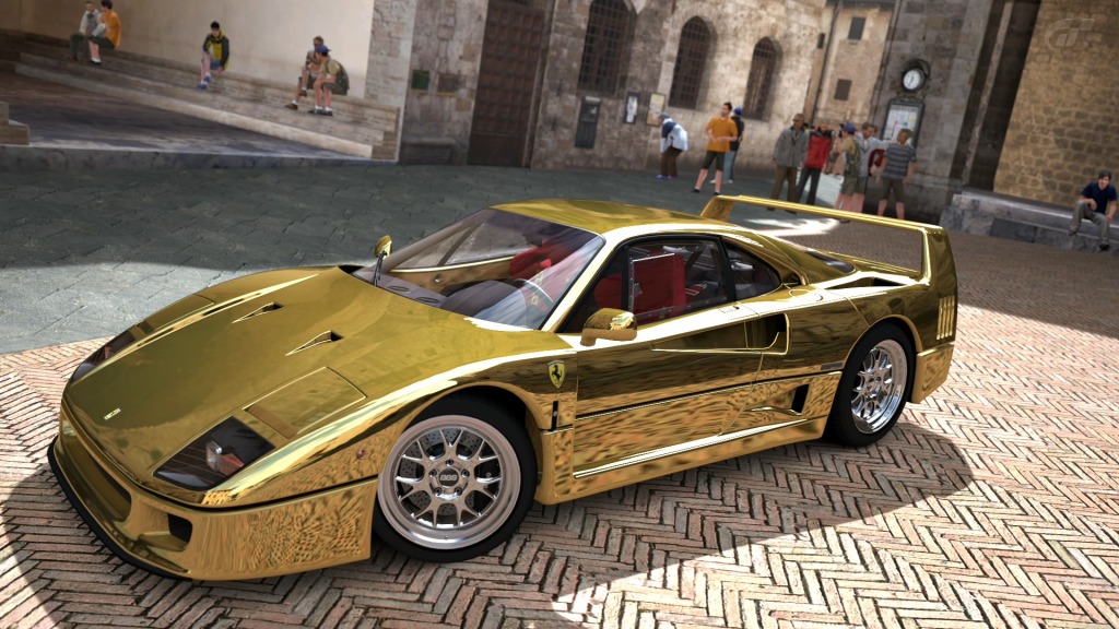 Bilder-Thread thMhxPN gt5 ferrari f40 gold 05
