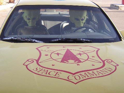 Alien car - front 1