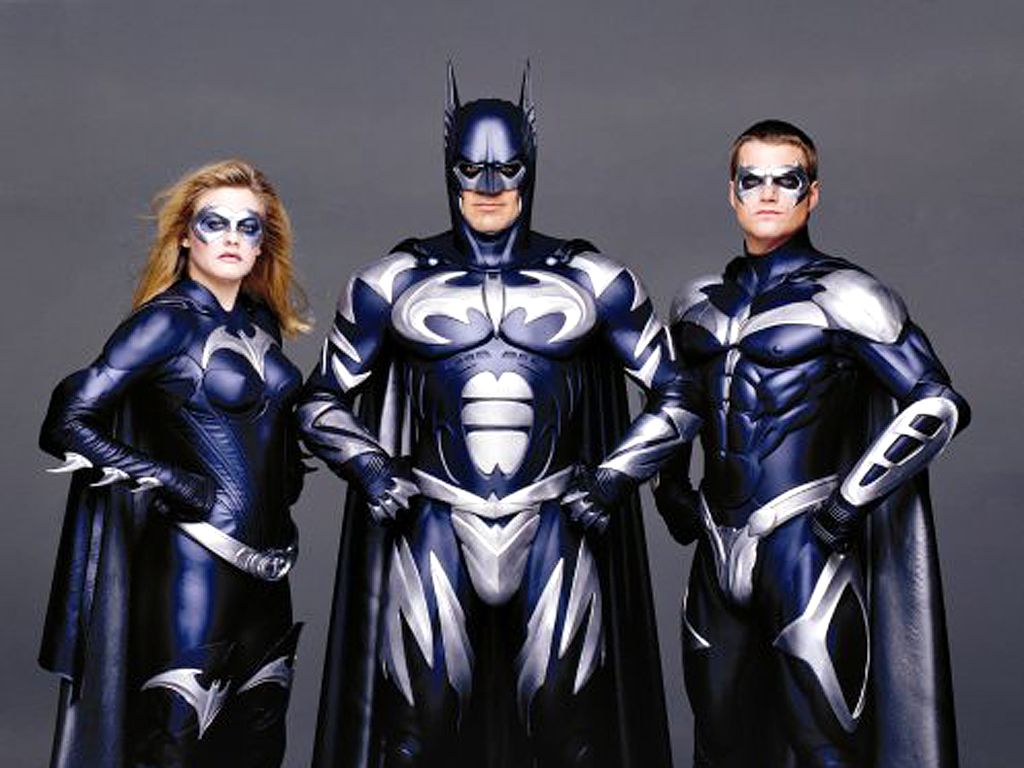 xihJE6 batman robin batgirl portrait wal