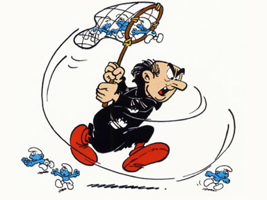 schtroumpf gargamel