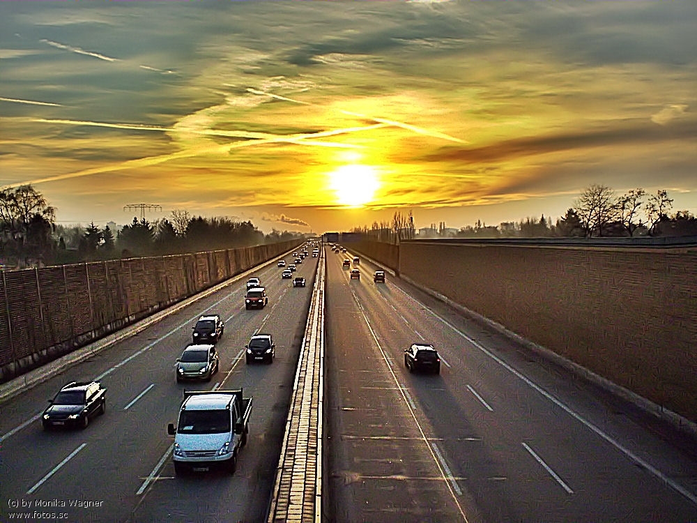 Bilder-Thread tldJuTv Autobahn Sonnenaufgang Brcke