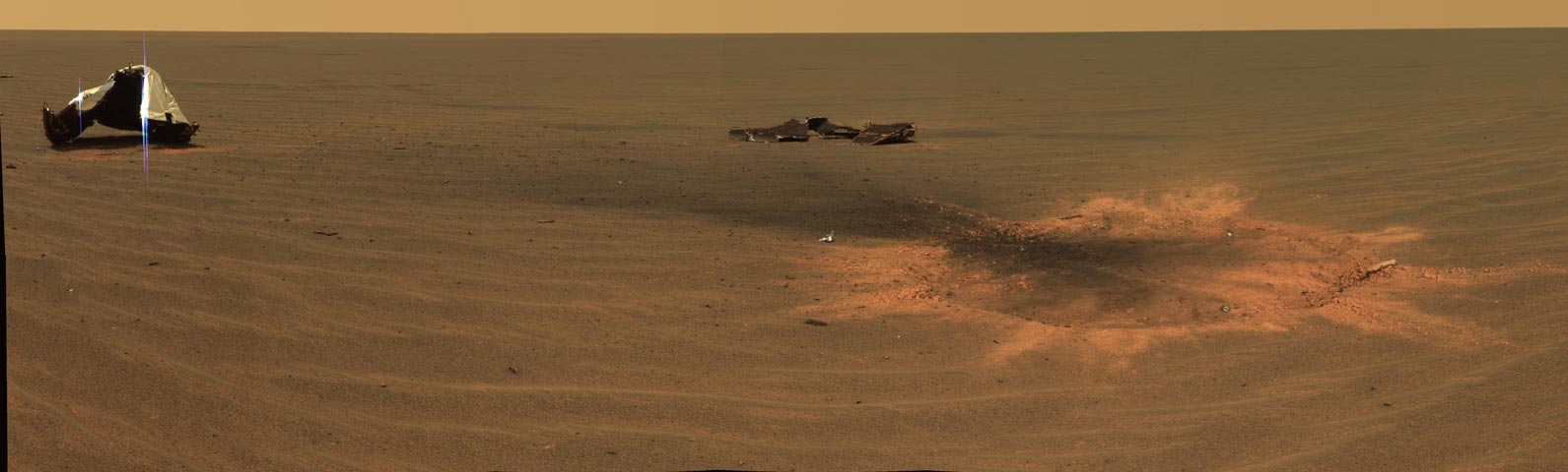 Heat-Shield-Impact-Crater-on-Mars