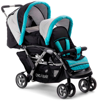 produkt chic4baby geschwisterwagen 27411