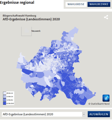 AfD-Ergebnisse Wahl-Hamburg Quelle NDR