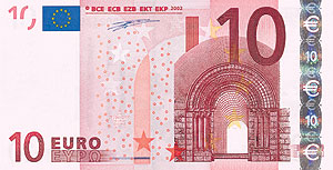 3GaWO1 10 euro schein