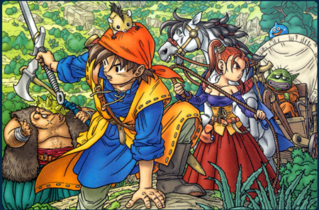 dragon quest8  art