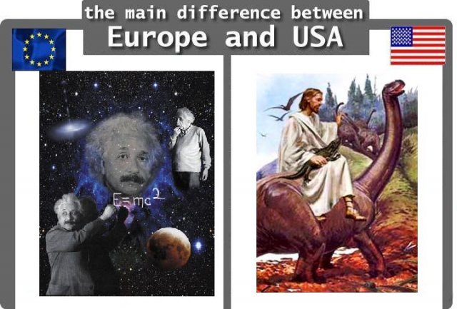 main difference beetween europe usa