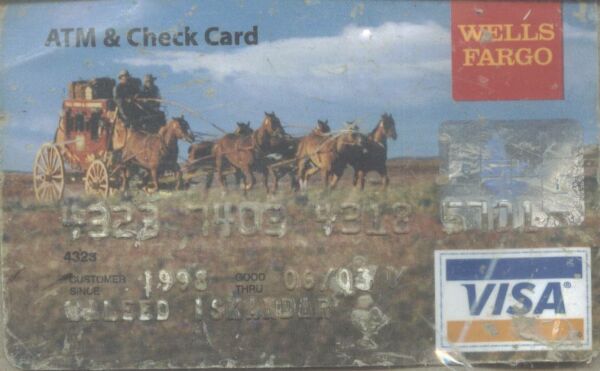Waleed Iskandar Bank Card