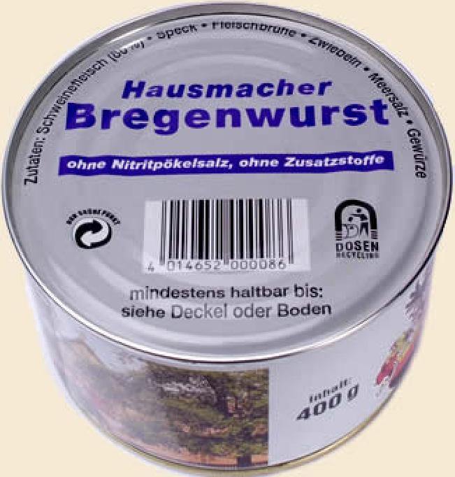 sattelhof hausmacher bregenwurst 400g