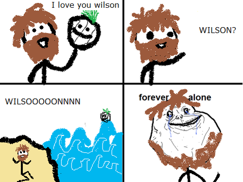 wilson forever alone by wownaty-d32kmb8