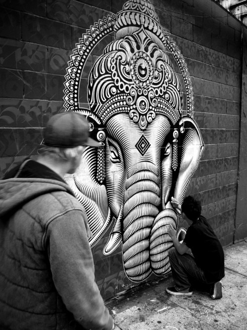 Bilder-Thread ttuBczY D5QDBH elephant graffitti