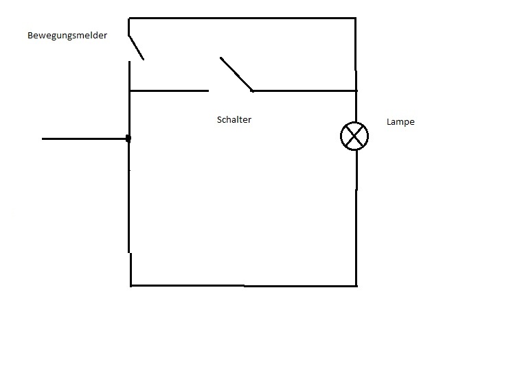 Bewegungsmelder In Wechselschaltung Einbauen - Wiring Diagram
