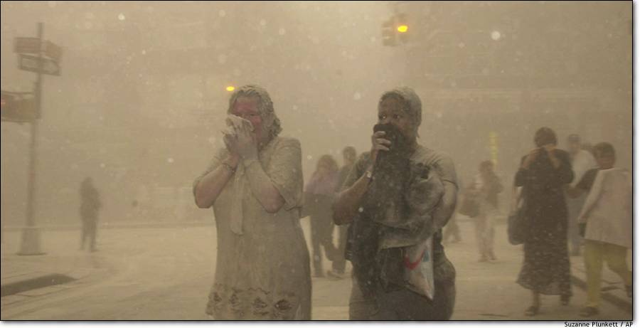 09112001 wtc collapse dust suit