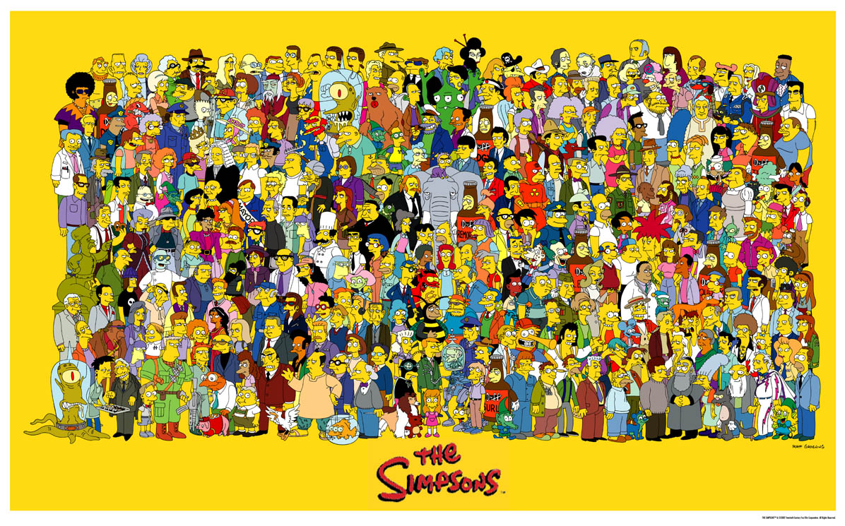 Bilder-Thread twSMRt2 Poster Simpson All charact b2