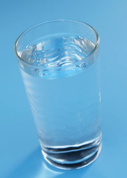 glass of water