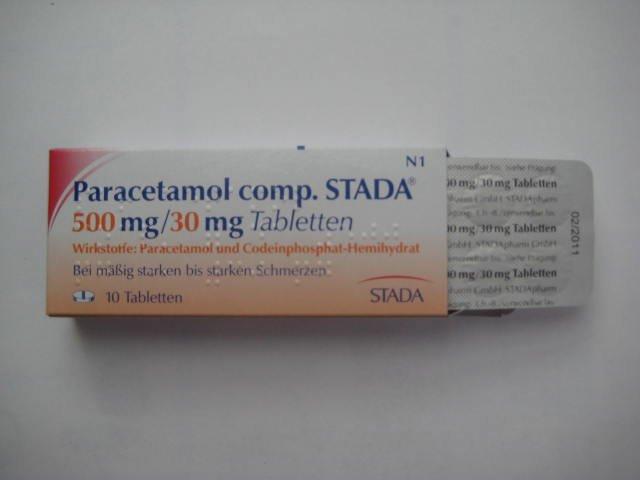 Paracetamol comp 10 Tabs StadaPharm
