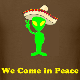 we-come-in-peace design