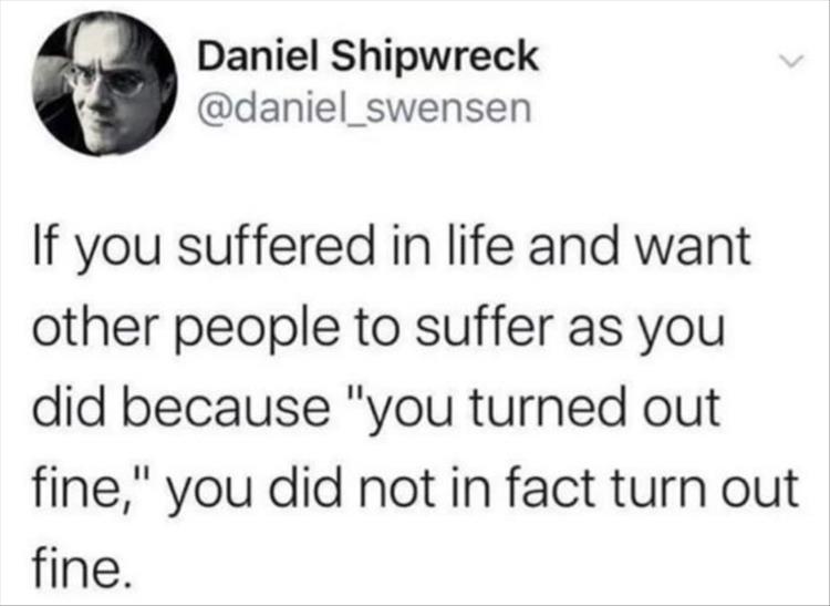 suffer