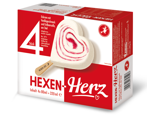 Eiskrem HEXEN-Herz