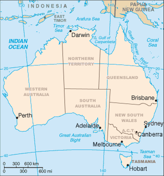 4e0fd6610609834a Map of Australia