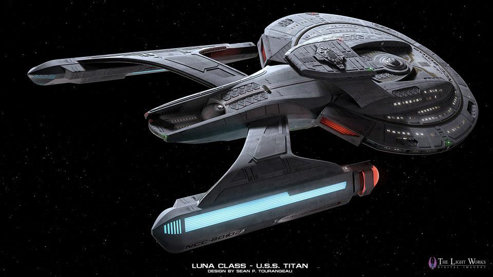 565e5db9062b Star Trek Luna class USS Titan Tobias Ri