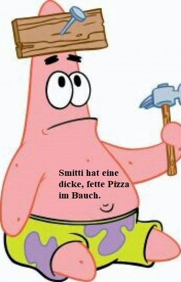 c925e36b666b Smitti hat eine Pizza im Bauch